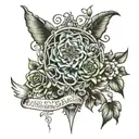 Everything passes, this too will pass tattoo design idea