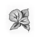 vine of violets and leaves for collar bone  tattoo design idea