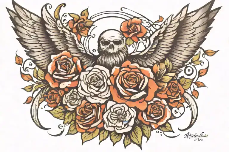 freedom, strength, self-love tattoo design idea
