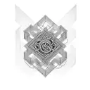 chain links tattoo design idea