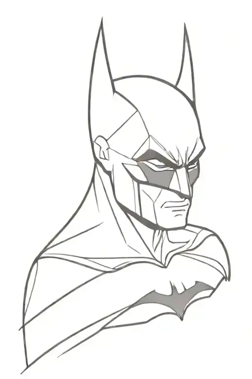 batman tattoo design idea