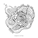 croissant tattoo design idea