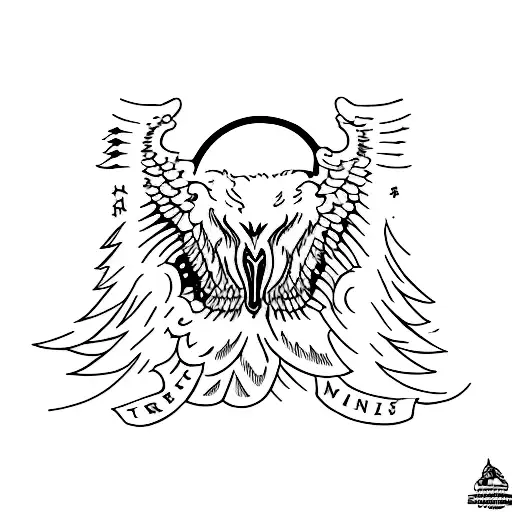 freedom and the strength of hard times  tattoo design idea