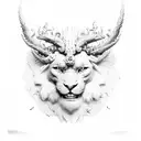 Marine tattoo design idea