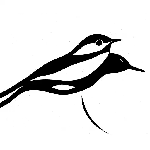 Swallow Bird tattoo design idea