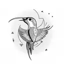 Swallow Bird tattoo design idea