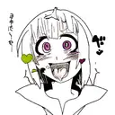 ahegao tattoo design idea