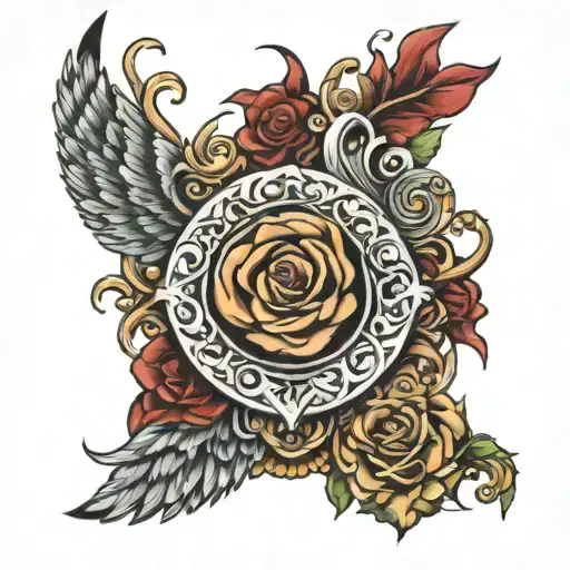 Ivan Garza / Lower back with fancy design tattoo design idea