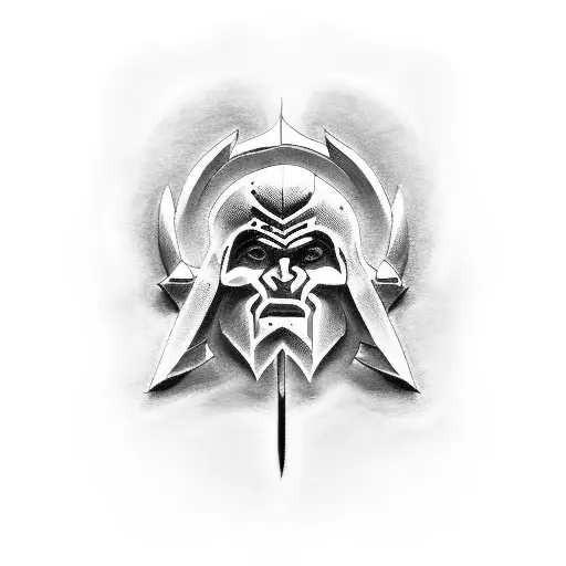 Ares God of war tattoo design idea