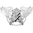 cruz celta tattoo design idea