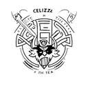cruz celta tattoo design idea