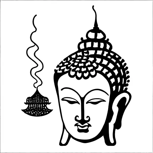 Buddha tattoo design idea