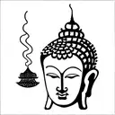 Buddha tattoo design idea