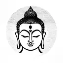 Buddha tattoo design idea