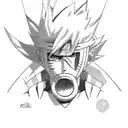 Naruto and Boruto tattoo design idea