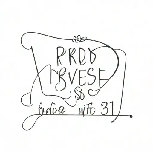 PROVERBS 31:3 tattoo design idea