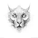 Sankta Barbara tattoo design idea