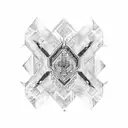 Zulu shield  tattoo design idea