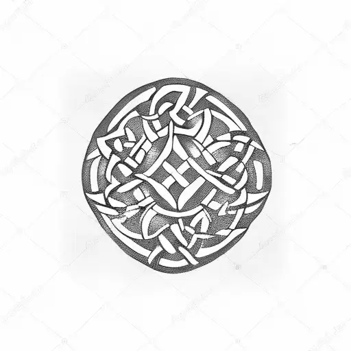 Celtic Knot tattoo design idea