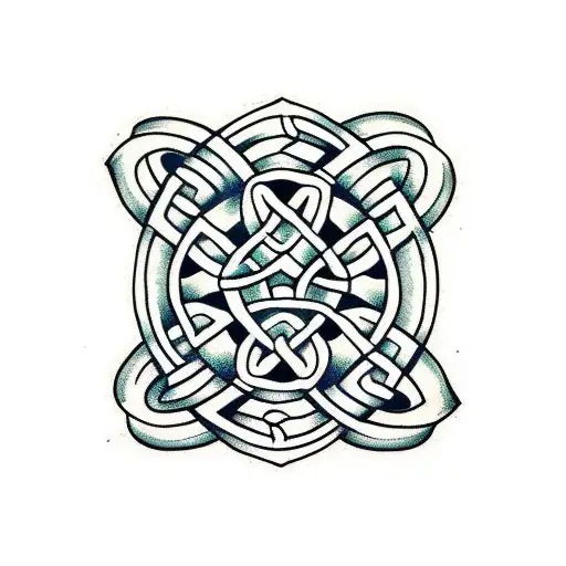 Celtic Knot tattoo design idea