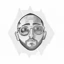 mac miller tattoo design idea