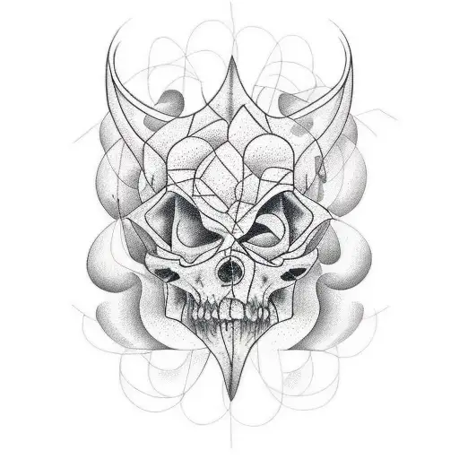 math bike tattoo design idea