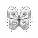 As a student who enjoys sports and nature, consider a tattoo of a delicate butterfly made out of basketball and soccer ball patterns, symbolizing growth and transformation. tattoo design idea