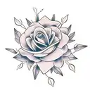 flowers with paper airplane spine tattoo outdoors hiking  tattoo design idea