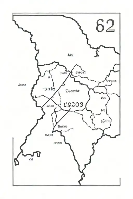 State of vermont and 6230 numbers tattoo design idea