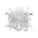 engineering with bikes and computers tattoo design idea