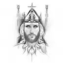 jiu-jítsu And Cristo redentor tattoo design idea