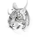 jiu-jítsu luta  tattoo design idea