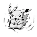 pikachu tattoo design idea