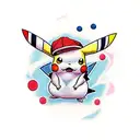 pikachu tattoo design idea