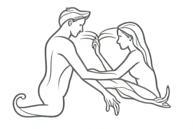 soulmate tattoo tattoo design idea