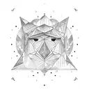 paper boat tattoo design idea