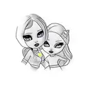 bratz tattoo design idea