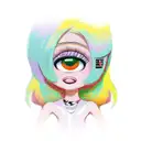 bratz tattoo design idea