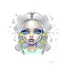 bratz tattoo design idea