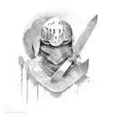 gladiator tattoo design idea