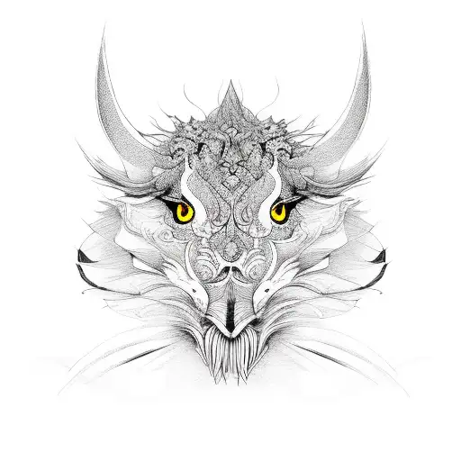 badminton tattoo design idea