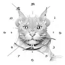 clock melting  tattoo design idea