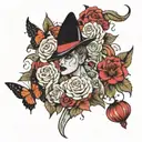 Ethel cain   tattoo design idea