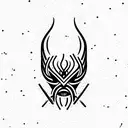 victory or valhalla tattoo design idea