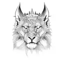 king baldwin 4  tattoo design idea