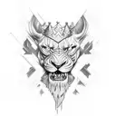 king baldwin 4  tattoo design idea