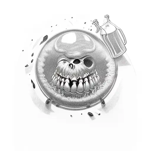 Shart, beer, laughter, friendship, enema, covenant theology tattoo design idea