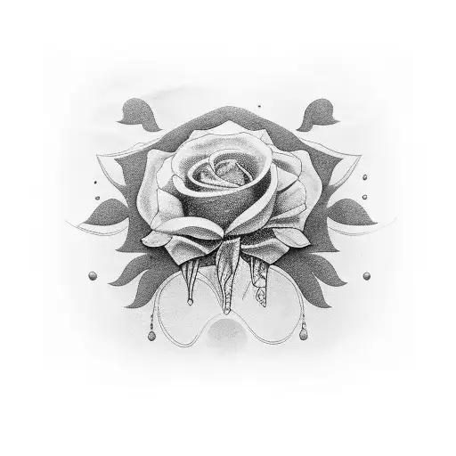 sleeve in remembrance of my dad who passed away. mostly black and grey. with a little bit of bright blue shaded flower.  tattoo design idea