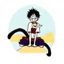 luffy d monkey tattoo design idea