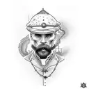 peaky blinders  tattoo design idea